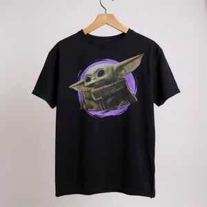 Star Wars Black T-Shirt with White Logo